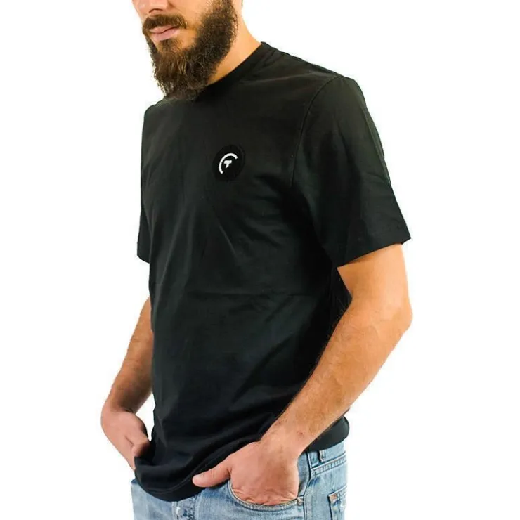 Sur vos traces Calendriers De L'Avent|Calendriers De L'Avent * Tee Shirt Pêche Personnalisable - Noir