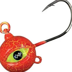 Explorer Tackle Têtes Plombées Silure|Têtes Plombées * Tete Plombee Explorer Fireball - Rouge/Jaune
