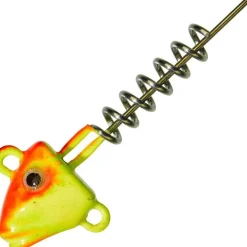 Gunki Têtes Plombées * Tete Plombee G'fish Screw - Orange/Fluo Yellow