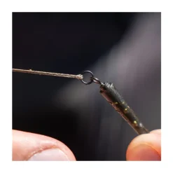 Avid Carp Montages Carpe * Tige Pour Plomb Outline Flecktone Long Bag Stem - Ring Swivel