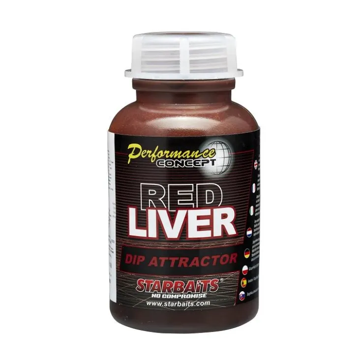Starbaits Appâts Carpe * Trempage Performance Concept Red Liver Dip Attractor