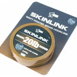 Nash Montages Carpe^Tresse A Bas De Ligne Skinlink Stiff - 10M