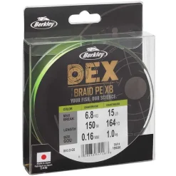 Berkley Fils - Tresses - Bdl Carnassier|Tresses - Fils - Bdl Mer^Tresse Dex Braid X8 Chartreuse - 150M