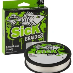 Berkley Fils - Tresses - Bdl Carnassier * Tresse Sick Braid X8 - Blanc