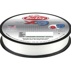 Berkley Fils - Tresses Silure|Fils - Tresses Carpe * Tresse X9 Braid Crystal - 300M