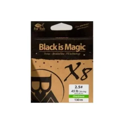 Bim Tackle Fils - Tresses - Bdl Carnassier|Tresses - Fils - Bdl Mer * Tresse Black Is Magic Chartreuse - 130M