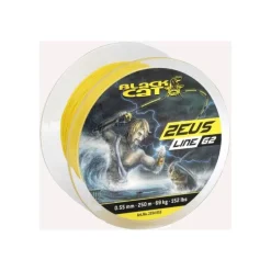 Black Cat Fils - Tresses Silure * Tresse Zeus Line G2 - Jaune