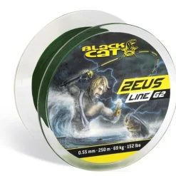 Black Cat Fils - Tresses Silure * Tresse Zeus Line G2 - Vert