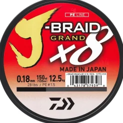 Daiwa Fils - Tresses - Bdl Carnassier|Tresses - Fils - Bdl Mer^Tresse J-Braid Grand X8 Bleu - 135M
