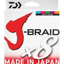 Daiwa Fils - Tresses - Bdl Carnassier|Tresses - Fils - Bdl Mer * Tresse J Braid X 8 Multicolore - 500M
