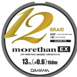 Daiwa Fils - Tresses - Bdl Carnassier|Tresses - Fils - Bdl Mer^Tresse Morethan 12 Braid Ex Vert - 135M