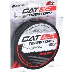 Mikado Fils - Tresses Silure * Tresse Cat Territory Octa Braid - Green - 30M
