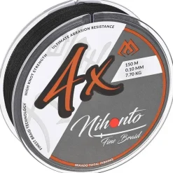Mikado Feeder|Fils - Tresses Coup & Anglaise * Tresse Nihonto Fine - Noir - 150M