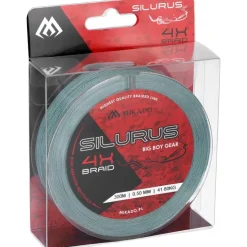 Mikado Fils - Tresses Silure * Tresse Silurus 4 X Braid - Green - 300M