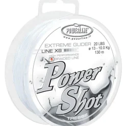 Powerline Fils - Tresses - Bdl Carnassier|Tresses - Fils - Bdl Mer * Tresse Power Shot Blanc - 130M