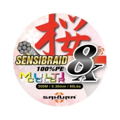 Sakura Fils - Tresses - Bdl Carnassier|Tresses - Fils - Bdl Mer * Tresse Sensibraid 8 Multicolor - 300M