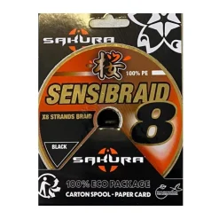 Sakura Fils - Tresses Carpe|Fils - Tresses - Bdl Carnassier * Tresse Sensibraid 4 Vert - 300M