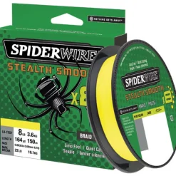 SpiderWire Fils - Tresses - Bdl Carnassier|Tresses - Fils - Bdl Mer * Tresse Stealth Smooth 8 - Jaune - 150M