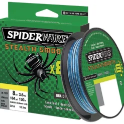 SpiderWire Fils - Tresses - Bdl Carnassier|Tresses - Fils - Bdl Mer^Tresse Stealth Smooth 8 Blue Camo - 150M