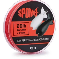 Spomb Fils - Tresses Carpe * Tresse Braid Red - 3M