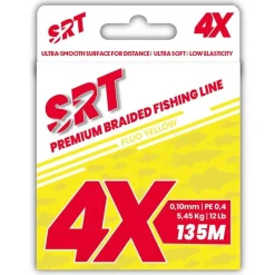 SRT Fils - Tresses - Bdl Carnassier^Tresse 4X Fluo Yellow - 135M