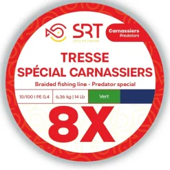 SRT Fils - Tresses - Bdl Carnassier^Tresse 8X - Moss Green - 500M