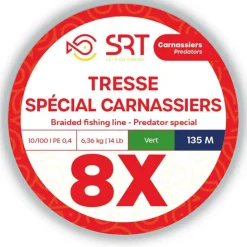 SRT Fils - Tresses - Bdl Carnassier * Tresse 8X - Moss Green - 270M
