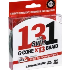 Sufix Fils - Tresses - Bdl Carnassier|Tresses - Fils - Bdl Mer * Tresse 131 G-Core Chartreuse