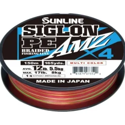 Sunline Fils - Tresses - Bdl Carnassier|Tresses - Fils - Bdl Mer * Tresse Siglon Amz 4X - 150M