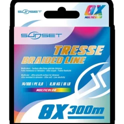 Sunset Tresses - Fils - Bdl Mer * Tresse 8X Rs Competition Multicolor - 300M