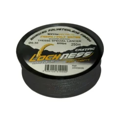Technipêche Fils - Tresses Carpe * Tresse Loch Ness Noir - 25M