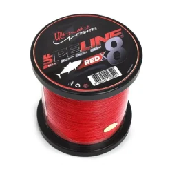 Ultimate Fishing Fils - Tresses Silure|Tresses - Fils - Bdl Mer^Tresse Uf Pe Line X8 Fighting 600 Red - 600M