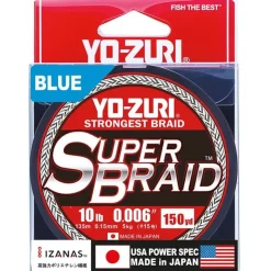 Yo-Zuri Tresses - Fils - Bdl Mer * Tresse Super Braid Bleu - 137M