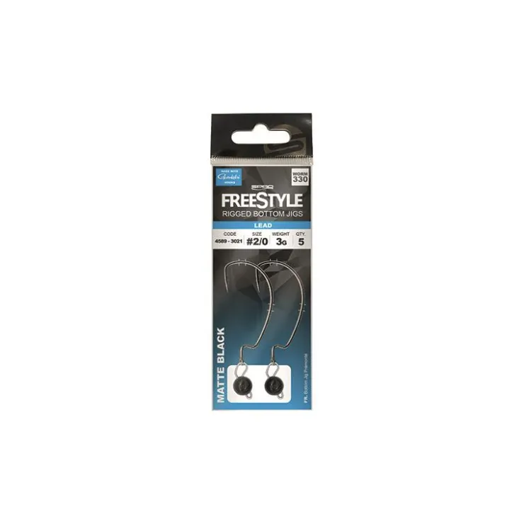 Freestyle Têtes Plombées * Tête Plombée Rigged Bottom Jig
