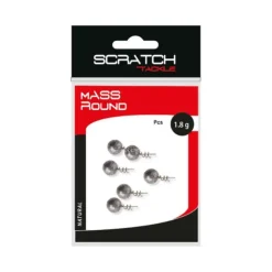 Scratch Tackle Têtes Plombées * Tête Plombée Mass Round