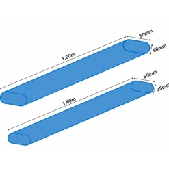 Garbolino Bagagerie Coup^Tube De Protection Ovale