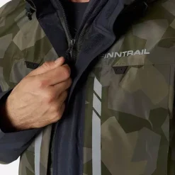 Finntrail Vestes De Pêche * Veste Homme Imperméable Greenwood - Camo Shadow Green