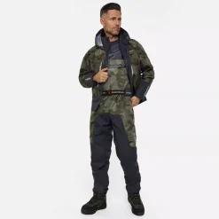 Finntrail Vestes De Pêche * Veste Homme Imperméable Greenwood - Camo Shadow Green