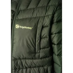 Ridge Monkey Vestes De Pêche * Veste Homme Apearel Thermapro Compact Packable Jacket - Kaki