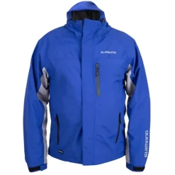 Shimano Vestes De Pêche * Veste Homme Wear Rain Jacket Non Padded - Bleu