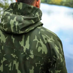 Sonik Vestes De Pêche * Veste Homme Lightweight Jacket Camo - Vert