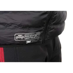 Fox Rage Vestes De Pêche * Veste Sans Manche Homme Pro Series Reversible Lightweight Quilted Gilet - Noir/Rouge