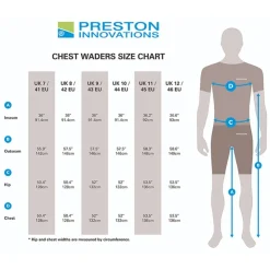 Preston Innovations Wading|Wading * Waders Pvc Heavy Duty Chest