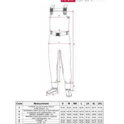 Hart Wading|Wading^Waders Respirant Skin Evo
