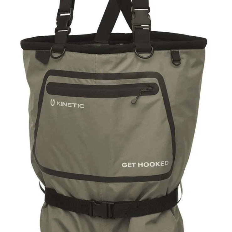 Kinetic Wading|Wading * Waders Stocking Drygaiter Ii St. Foot - Olive