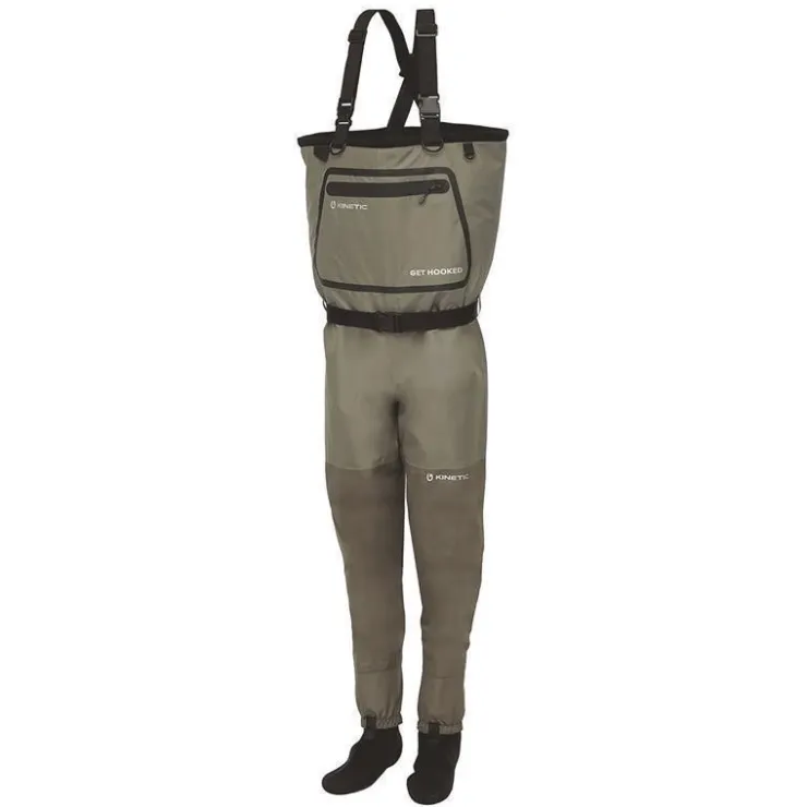 Kinetic Wading|Wading * Waders Stocking Drygaiter Ii St. Foot - Olive