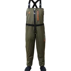 Devaux Wading|Wading^Waders Stocking Respirant Dvx Zip 400 - Olive