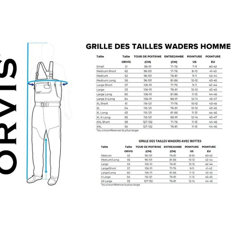 Orvis Wading|Wading * Waders Stocking Respirant Ultralight Convertible